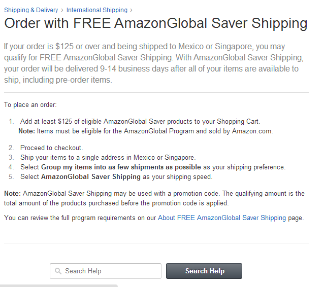 amazon-free-global-shipping